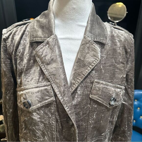 Cabi Deep Olive Green Sunday Topper Jacket Size Medium - Picture 2 of 12